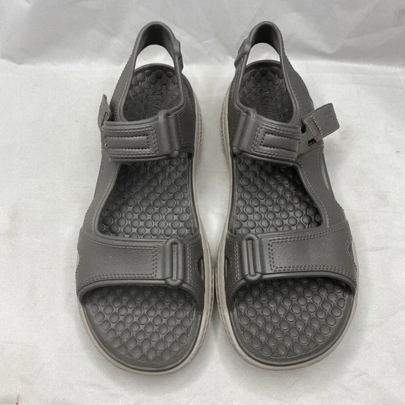 Skechers Foamies Creston Ultra Sandals Taupe Grey 243094 Men's Size 12 US - Picture 3 of 8